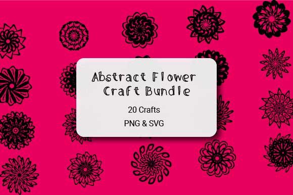 Abstract Flower Bundle for Graphics and Patterns