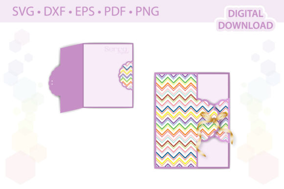 Basic Invitation Card Template: A 3D SVG Shapes Asset for Branding