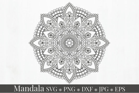 Mandala Art SVG Vector File Review