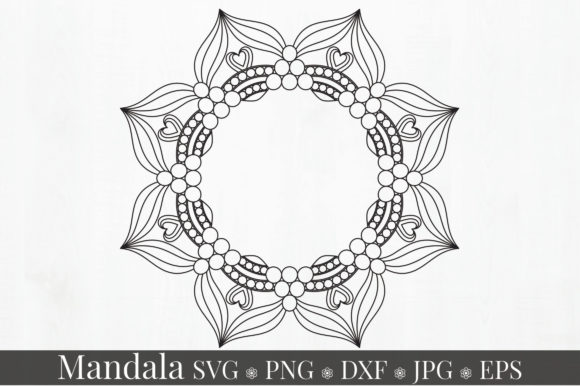 Mandala Art Vector File for Modern Graphics and Illustrations