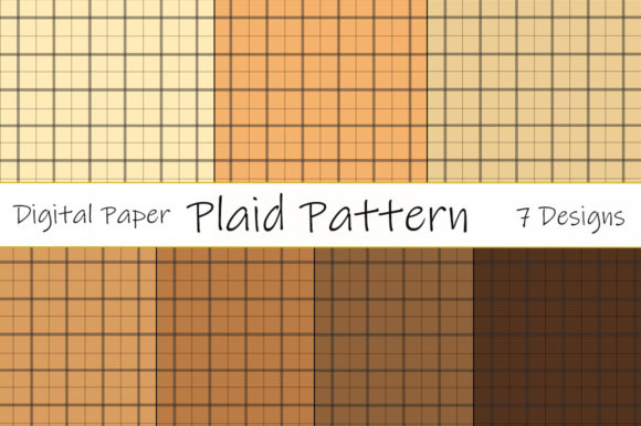 Plaid Pattern Vector Cage Pattern for Creative Design Projects