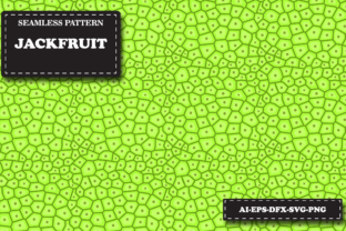 Seamless Patterns Jackfruit Graphic