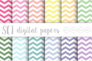 Seamless Simple Zigzag Patterns for Graphics and Design